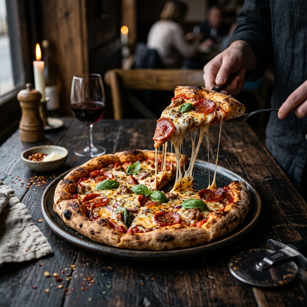 Kabab Crust Pizza